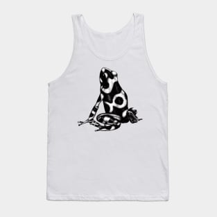 Green and black poison frog Tank Top